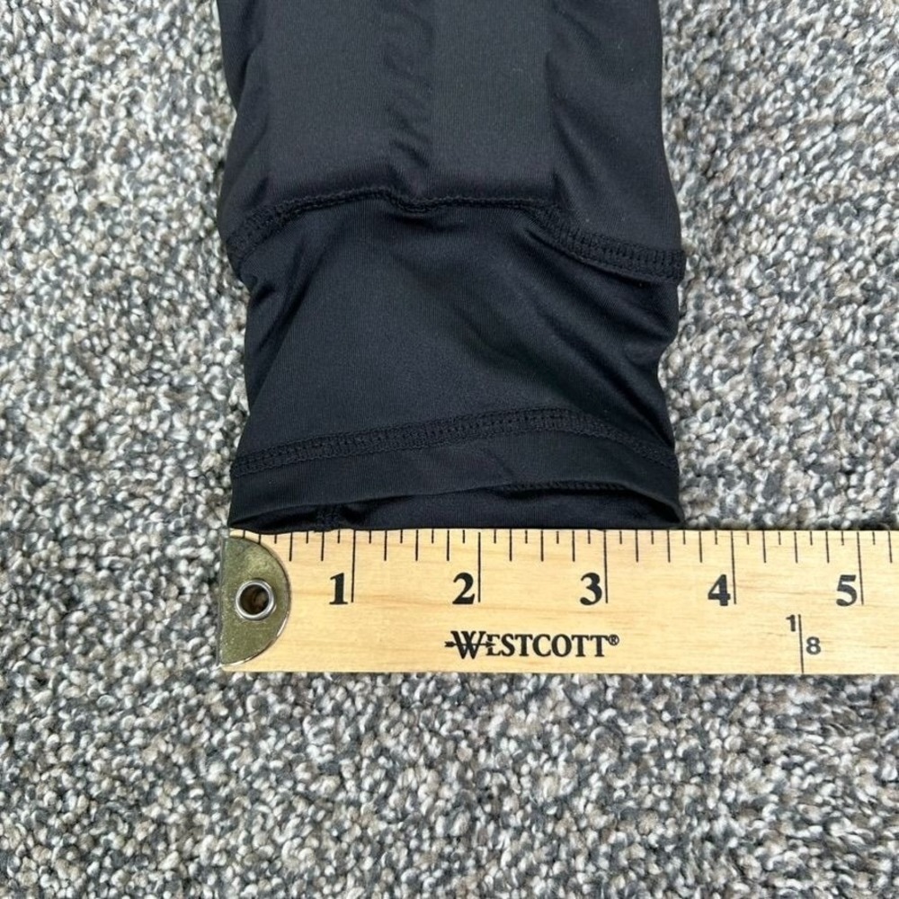 High-Rise Black Ruched Side Track Joggers - Picture 10 of 11
